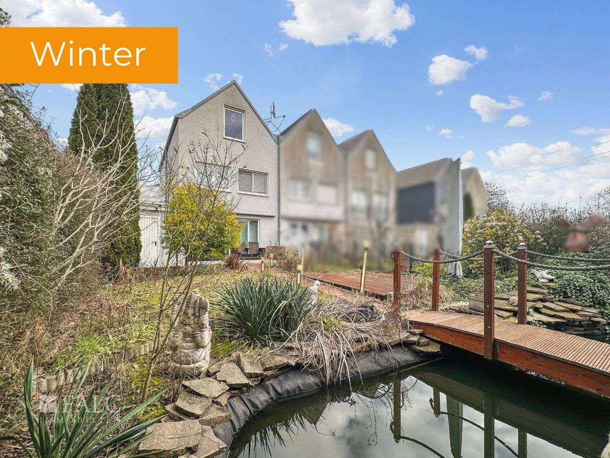 Rückansicht (Winter)